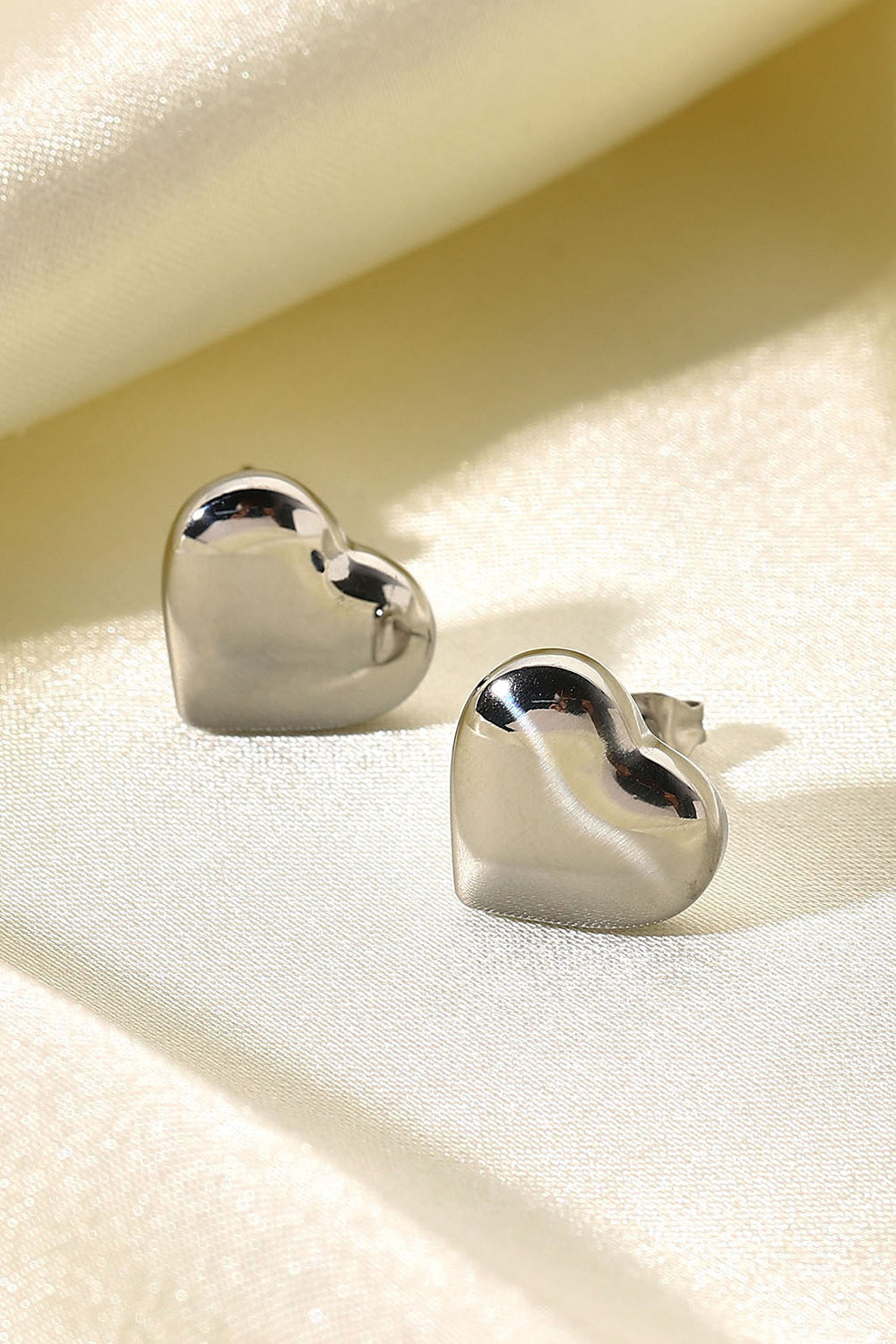 Heart Stud Earrings